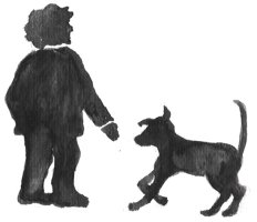 Nainen ja koira